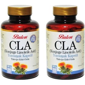 Resim Balen Cla (Aspir Yağı) Yumuşak Kapsül 1380 MG 100 Kapsül 2 Adet 