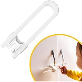 Resim modamtn BUFFER® Bebek Çocuk Çekmece ve Dolap Koruma Raylı Güvenlik Sistemi Emniyet Kilidi 