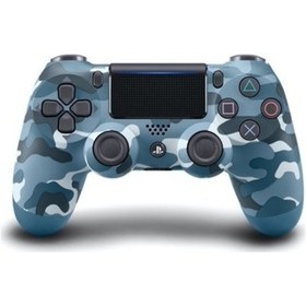 Resim PS4 Uyumlu V2 Gamepad Mavi Kamuflaj (PS4 Uyumlu Ve Pc Uyumlu) 