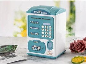 Resim Sevimli Tasarımlı Şifreli ATM Kumbara 
