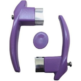 Resim Sultanoğlu Çaydanlık Sapı Takımı Kulp Tutamak Seti Kare Lila Yanmaz Lila 