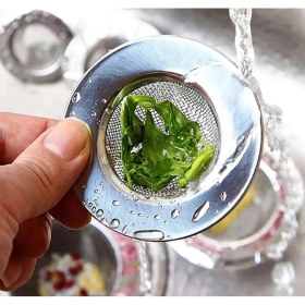 Resim Paslanmaz Çelik Lavabo Süzgeci 7,5 cm 