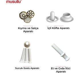 Resim Musullu 1300W Et Kıyma Makinesi 