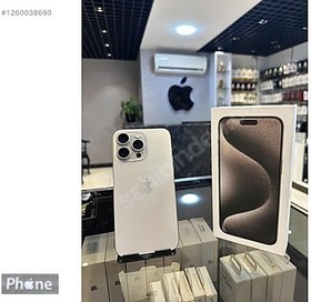 Resim Apple iPhone 15 Pro Max İkinci El TR | 256 GB | Natürel Titanyum 