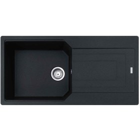 Resim Franke Urban Ubg 611-100 Granit Eviye. Nero Siyah . 100 x 50CM 