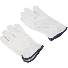 Resim Folinda Koyun Derisi Kaynakçılık Eldiveni - Kaynak, Kesim, Metal Baskı İçin Anti Kayma, Isı Yalıtımı Ve Dayanıklı 