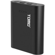 Resim Yaleker Tomo P4 18650 Li-pil Şarj Cihazı, Çift Usb Çıkışlı Akıllı Power Bank, Taşınabilir Şarj Kutusu, 6 Korumalı, Siyah Piller Dahil Değil 