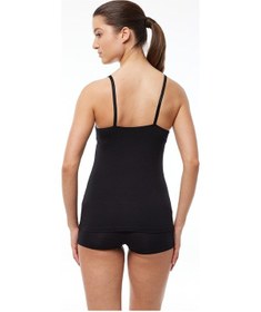 Resim Malabadi Kadın Siyah Ayarlanabilir Askılı Modal Emzirme Atleti 1054 Siyah 