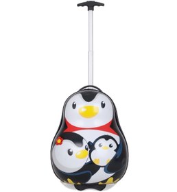Resim ÇÇS Penguin Çocuk Valizi Siyah - Siyah / STD 