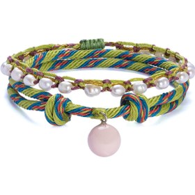 Resim Bubble Pearl Anklet Sets - Red 