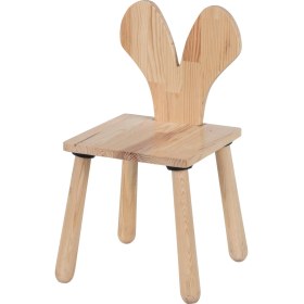 Resim Joy Kids Toy Joykidstoy Doğal Ahşap Çocuk Sandalye Fare 