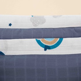 Resim Bebek Bakım Çantası - İndigo Müslin - Mavi Gökkuşağı 