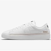 Resim Nike Blazer Low X Leather Mens Sneaker Hakiki Deri Erkek Günlük Spor Ayakkabı Beyaz Beyaz 