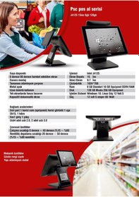 Resim Psc Pos Al Serisi I5 5. Nesil 15" 8gb 128gb 