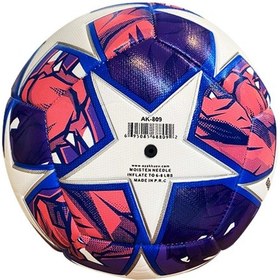 Resim Futbol Topu Halı Saha Çim Saha Beton Zemin Dikişli Yüksek Kalite Futbol Topu Mor Mor 