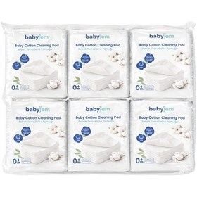 Resim Babyjem Ultra Hassas Bebek Temizleme Pamuğu 6'lı Fırsat Paketi (360 Adet) 