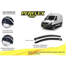 Resim Cam Rüzgarlığı Mercedes Sprınter 2006-2018 Dynamıc 