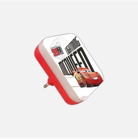 Resim Şimşek Mcqueen Desenli Kare Led Gece Lambası Çok Renkli 