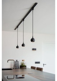 Resim Mylights Panasonıc Led Ampullü Lküre Ray Spot 2mt Rat Ameninyum Gövde Eskitme 