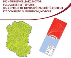 Resim MOTOR TAKIM CONTASI SKCSIZ KECELI CLIO II KANGOO MEGANE I 1.9D F8Q CORTECO 83430659 