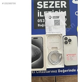 Resim Apple iPhone 15 Pro İkinci El TR | 128 GB | Beyaz 