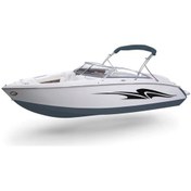 Resim Tekne Siyah Sticker Etiket Modeli 