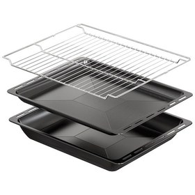 Resim Simfer 8225 + 3970 4 Fonkisyon Trend Dijital Gri Power Turbo Elektrikli 2'li Ankastre Set 