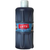 Resim Lets Guaj Boya 500 ML Plastik Siyah L-5109 