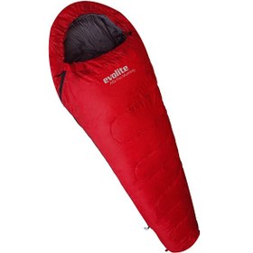 Resim Evolite Alfa Pro Uyku Tulumu 0 Derece Sağ Kırmızı Uyku Tulumu 