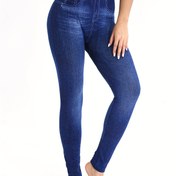 Resim Moda Düz Renk Sahte Cepler Taklit Kot Tayt Açık Hava Koşu Tekvando Nefes Alabilen Dar Pantolon Rahat Fitness Egzersiz Spor Yoga Pantolonu Şık Bayan Kalça Kaldırma Şekillendirici Yüksek Esneklikli Kırpılmış Pantolon 