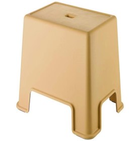 Resim Geseus Banyo Taburesi Büyük Boy Çok Amaçlı Tabure Açık Kahve-481 