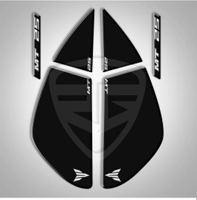 Resim Yamaha Mt 25 2020-2021 Yan Pad Siyah 