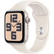 Resim Watch SE GPS 44mm Starlight Aluminium Case with Starlight Sport Band - M/L Apple