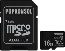 Resim Hafıza Kartı 16 GB Hafıza Kartı Class 10 High Speed Adaptör Dahil POPKONSOL