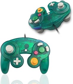 Resim Reiso Gamecube Denetleyici, Wii Oyun küpü için 2 Paket NGC Klasik Kablolu Denetleyici 