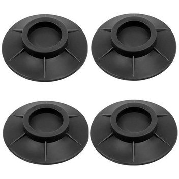 Adet Titreşim Önleyici Pedler, Çamaşır Makinesi/kurutma Makinesi Kauçuk Sabitleyici Matlar Ayak Destekleri Yürüme Ve Gürültüye Karşı Koruma Sağlar