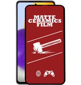 Resim Samsung Galaxy A72 Tam Kaplayan Mat Seramik Ekran Koruyucu 