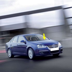 Resim Bisra VW Jetta 2006-2010 Ön Sol Sürücü Taraf Silecek Kolu 1Q1955409 