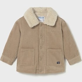 Resim Mayoral Kahve Erkek Bebek İçi Kürklü Kadife Mont 2419 Kahverengi 
