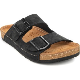 Resim Hush Puppies Beauty (624250) Anatomik Taban Ayarlanabilir Tokalı Kadın Terlik 