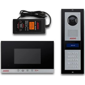 Resim AUDIO 3002 5 Daire Görüntülü Şifreli Diafon Sistemi 4.3'' 