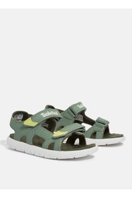 Resim Timberland Yeşil Erkek Çocuk Sandalet TB0A43EAEX01-Perkins Row BACKSTRAP 