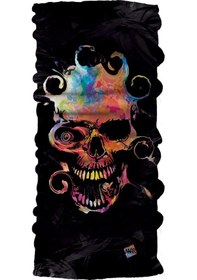 Resim Narr Skull Splash Bandana Çok Renkli 