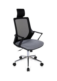 Resim Ofisbazaar Alf Fileli Yönetici Koltuğu Ergonomik Başlıklı Ofis Koltuğu Gri Gri 