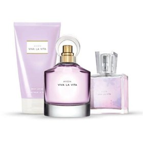 Resim Avon Viva La Vita Edp 50 ml Bayan Parfüm 3'lü Set 