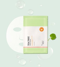 Resim Missha Yağlanma ve Sivilcelenme Eğilimli Ciltler İçin Nem. Yaprak MaskeA'PIEU The Pure Tea Tree Sheet Mask 