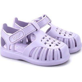 Resim İgora S10271-018 Tobby Solıd Çocuk Sandalet Terlik Mor 