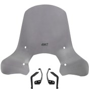 Resim GP Kompozit Lambretta V125 / V200 Special 2021-2023 Uyumlu Ön Cam Füme 52 cm 