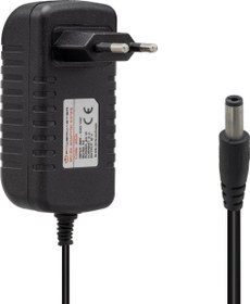 Resim Powermaster PM-4531 12 Volt - 2 Amper 5.5*2.5 Mm Uçlu Plastik Kasa Priz Tipi Adaptör 