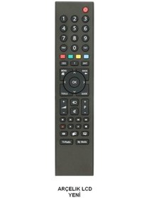 Resim Arçelik-Beko Lcd Tv Radio Tuşlu Kumanda 